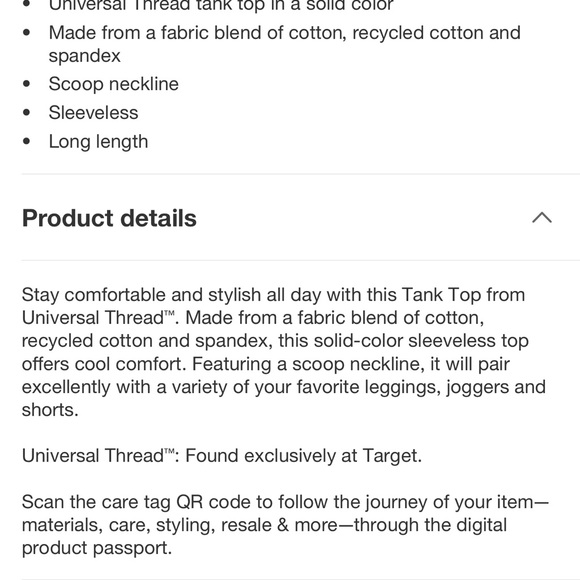 2 universal Thread Tank Tops NWT - Picture 3 of 3